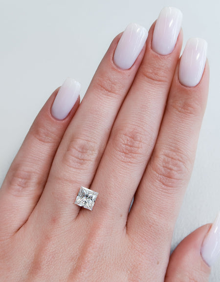 1.5Ct Princess Keyzar Moissanite