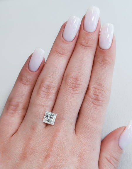 2.5Ct Princess Keyzar Moissanite