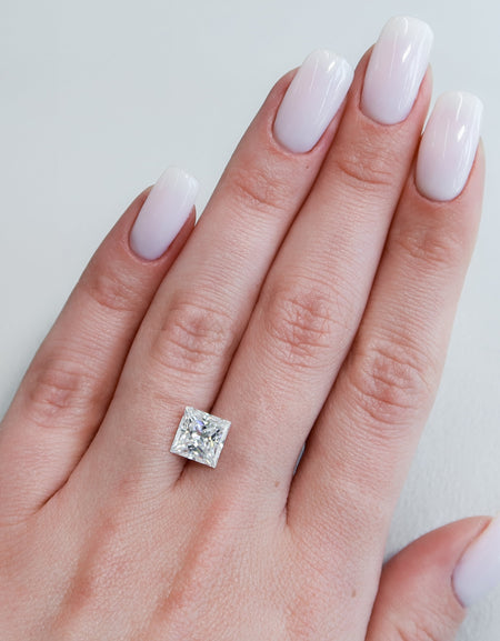 3Ct Princess Keyzar Moissanite