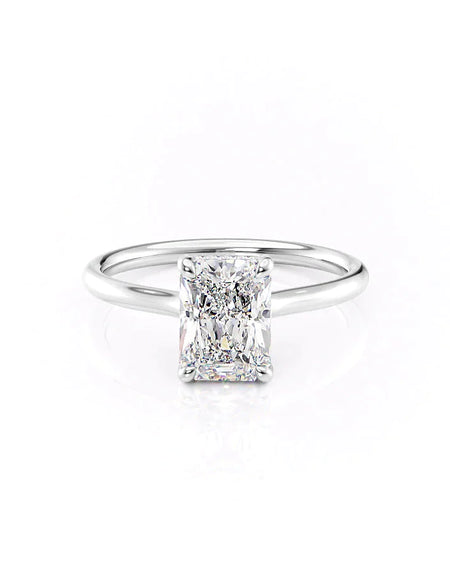 Radiant White Gold 14K The Ellie, Radiant White Gold 18K The Ellie