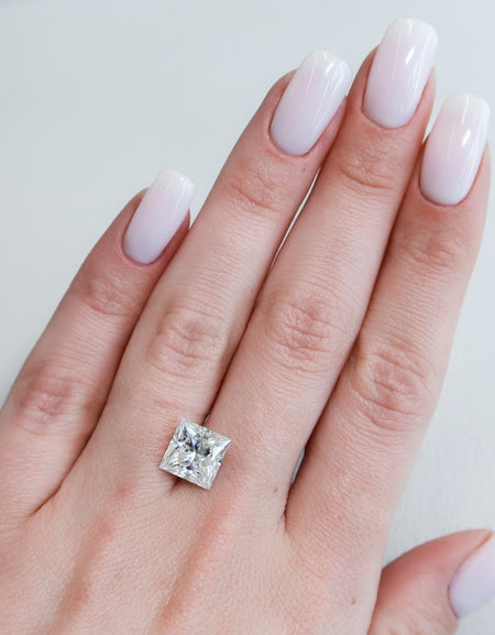 4Ct Princess Keyzar Moissanite