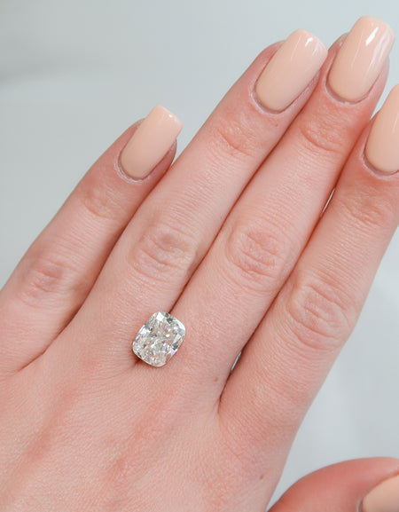 5Ct Elongated Cushion Keyzar Moissanite