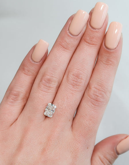 2.5Ct Radiant Keyzar Moissanite