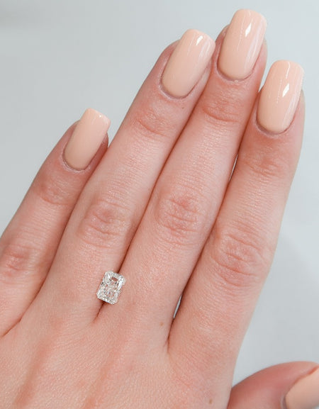 1.5Ct Radiant Keyzar Moissanite