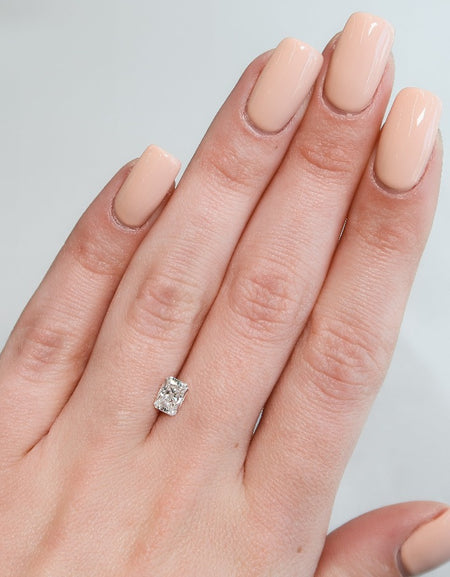 1Ct Radiant Keyzar Moissanite