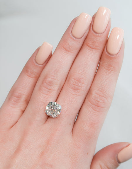 5Ct Cushion Keyzar Moissanite