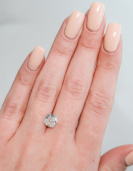 2Ct Cushion Keyzar Moissanite
