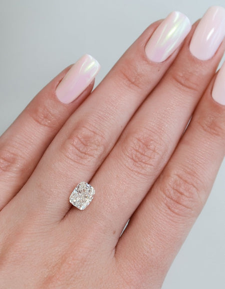 2Ct Elongated Cushion Keyzar Moissanite