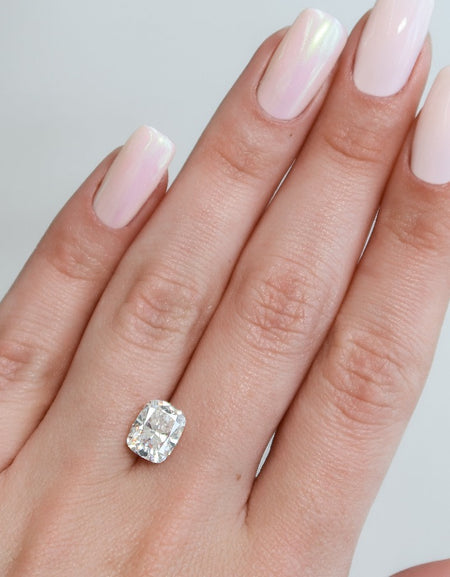 3Ct Elongated Cushion Keyzar Moissanite