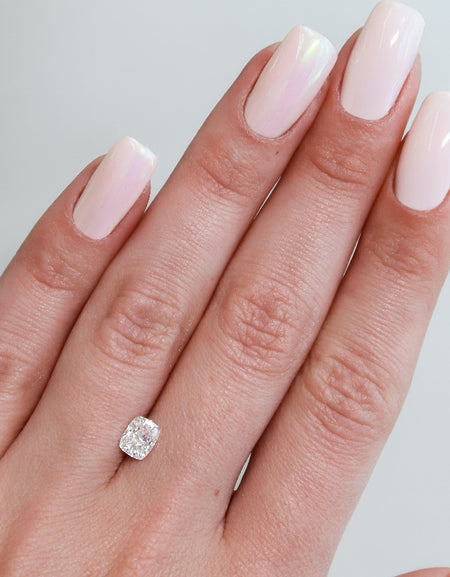 1Ct Elongated Cushion Keyzar Moissanite