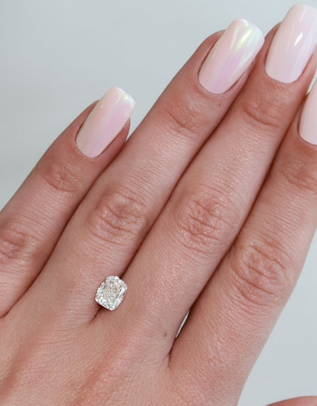 1.5Ct Elongated Cushion Keyzar Moissanite