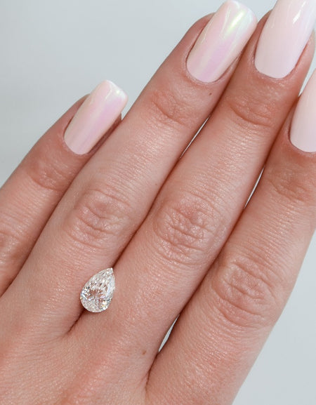 1.5Ct Pear Keyzar Moissanite