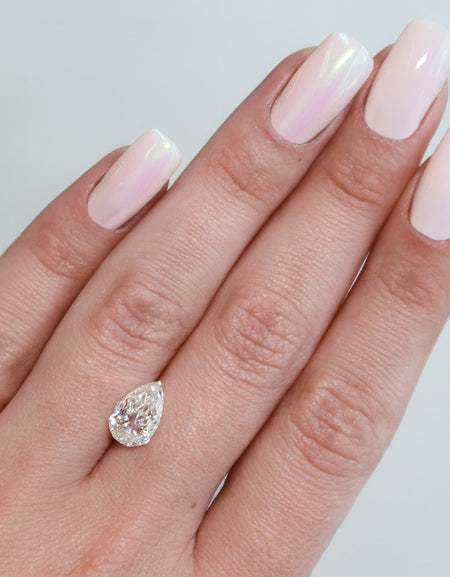 2Ct Pear Keyzar Moissanite