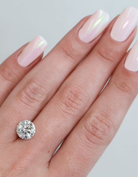 2.5Ct Round Keyzar Moissanite