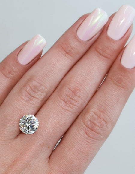 3Ct Round Keyzar Moissanite