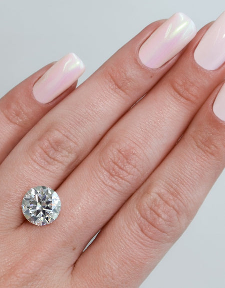 4.5Ct Round Keyzar Moissanite