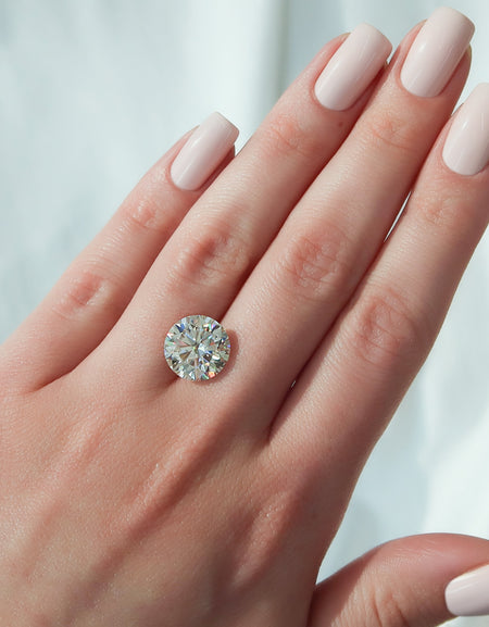 5.5Ct Round Keyzar Moissanite