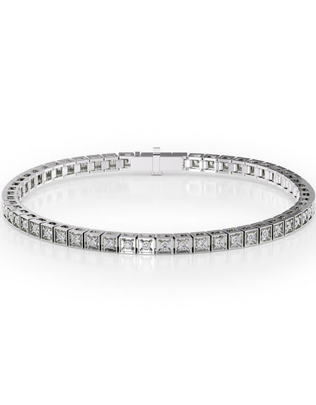 Chocolate Tennis Bracelet 1.0tcw WG