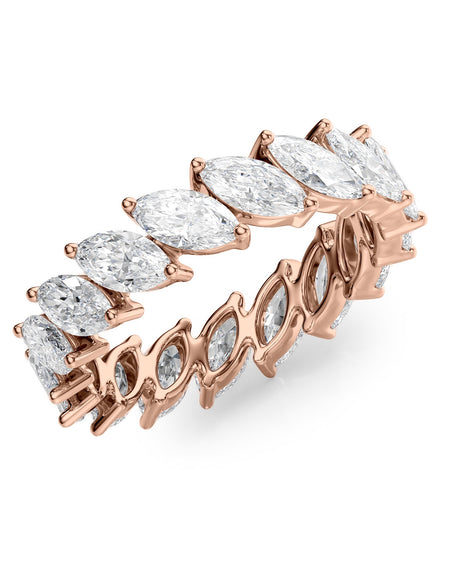 3.5ct Slanted Marquise Eternity