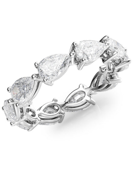3.5ct East West Pear Eternity