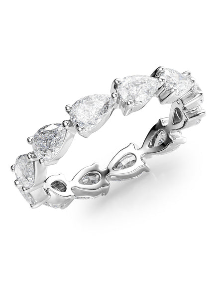 2.5ct East West Pear Eternity