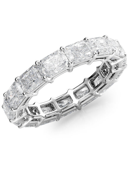 4ct East West Radiant Eternity WG