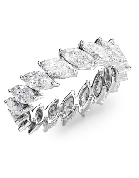 3.5ct Slanted Marquise Eternity