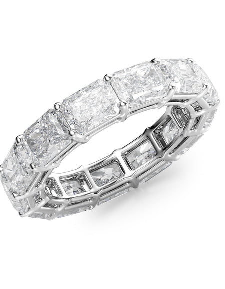 6ct East West Radiant Eternity WG
