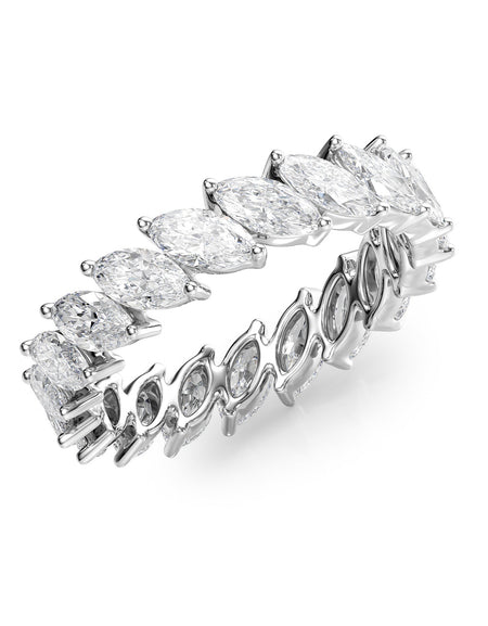 3ct Slanted Marquise Eternity