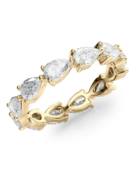 2.5ct East West Pear Eternity