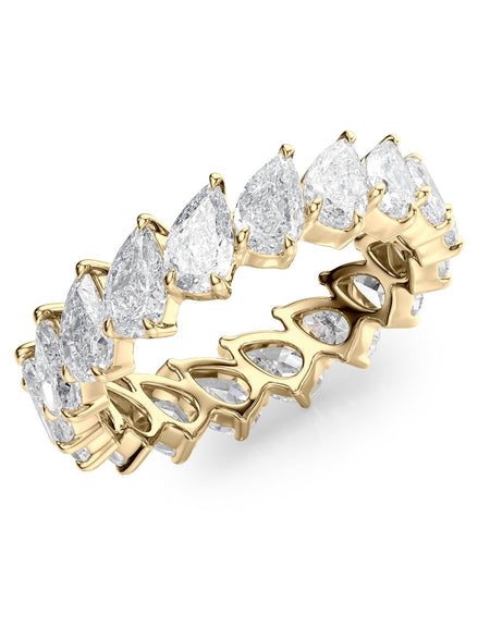 3.5ct Slanted Pear Eternity