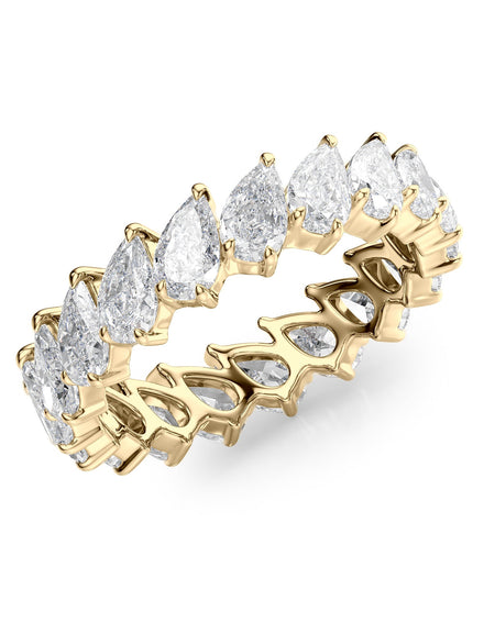 3ct Slanted Pear Eternity