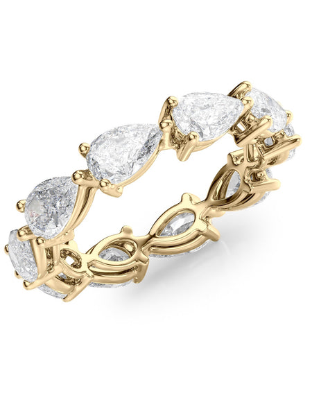 3.5ct East West Pear Eternity