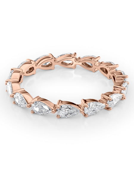 1.5ct East West Pear Eternity