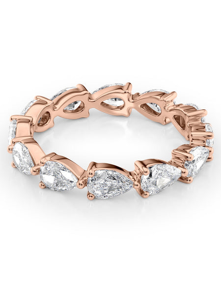 2.5ct East West Pear Eternity