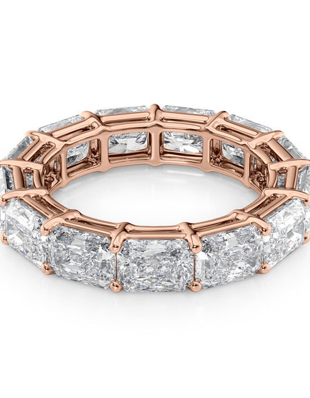 6ct East West Radiant Eternity RG