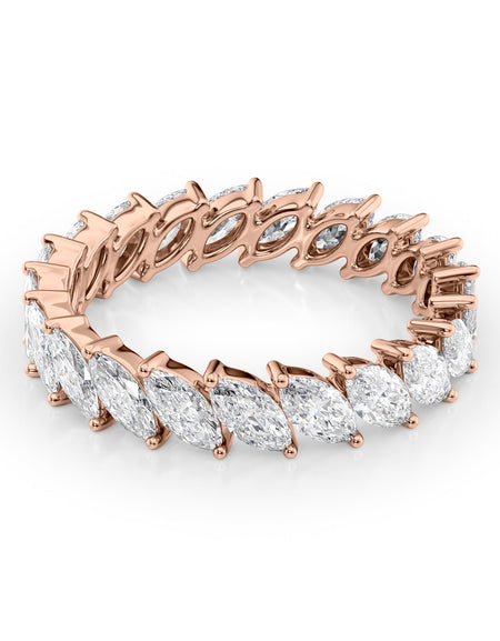 2ct Slanted Marquise Eternity