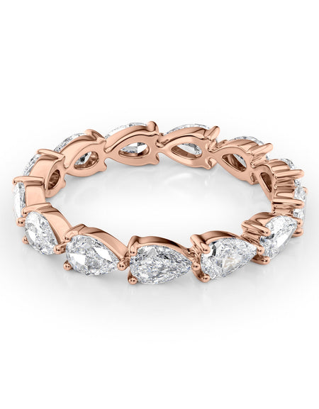 2ct East West Pear Eternity