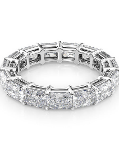 4ct East West Radiant Eternity WG