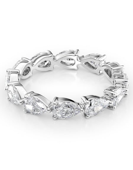 2.5ct East West Pear Eternity