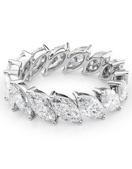 5ct Slanted Marquise Eternity