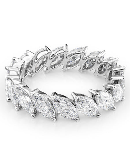 3.5ct Slanted Marquise Eternity