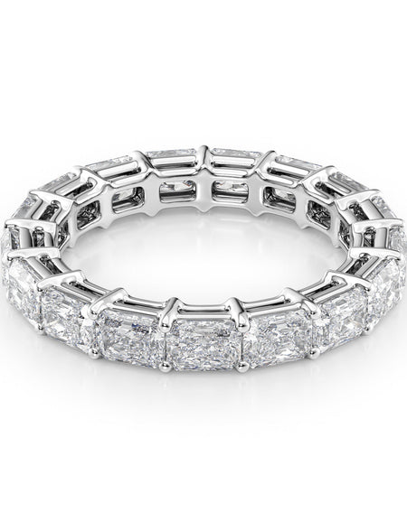 2ct East West Radiant Eternity WG