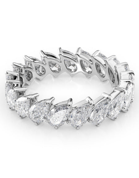 3ct Slanted Pear Eternity