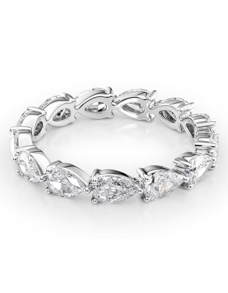 2ct East West Pear Eternity