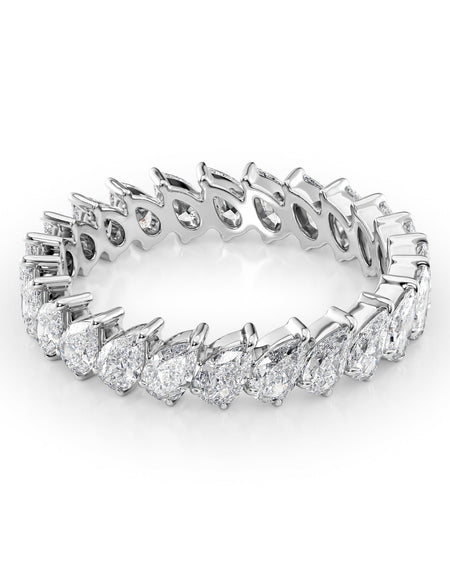 2.5ct Slanted Pear Eternity