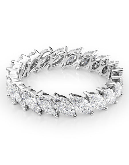 2ct Slanted Marquise Eternity