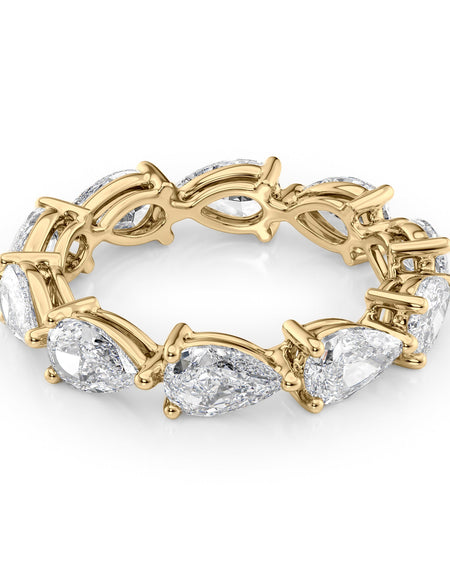 3.5ct East West Pear Eternity