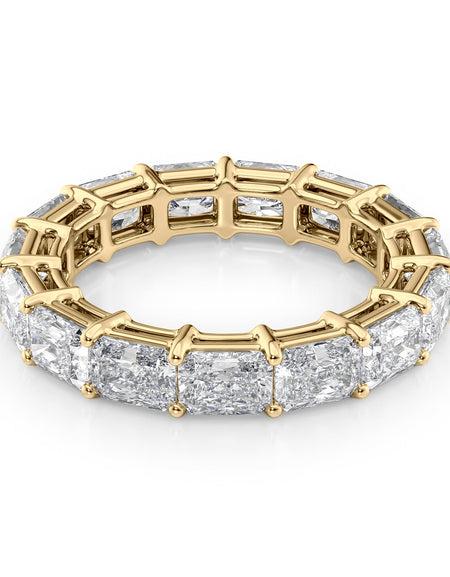 4ct East West Radiant Eternity YG