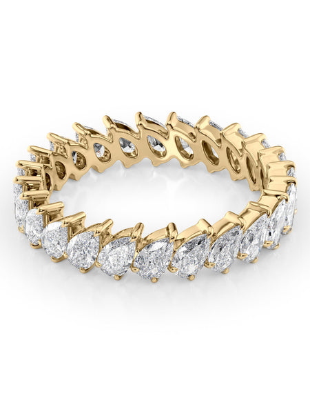 2.5ct Slanted Pear Eternity